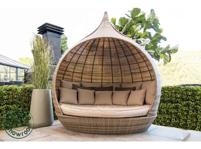 SALTO Lounge Nest Corone | Melange – Luksusowy Leżak na Zewnątrz